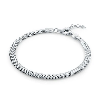 Bracelet pour femme en argent sterling .925. Color: blanc | Doucet Latendresse