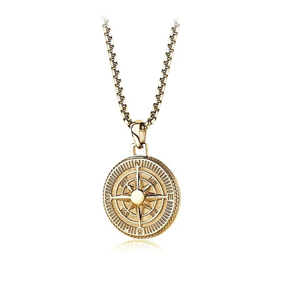 Collier Étoile du Nord Plaqué Or 22''. Color: jaune | Doucet Latendresse