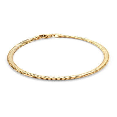 Necklace in silver and gold plated. Color: yellow | Doucet Latendresse
