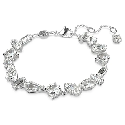 Mesmera BraceletVarious sizes, White, Rhodium-plated metal. Color: white | Doucet Latendresse