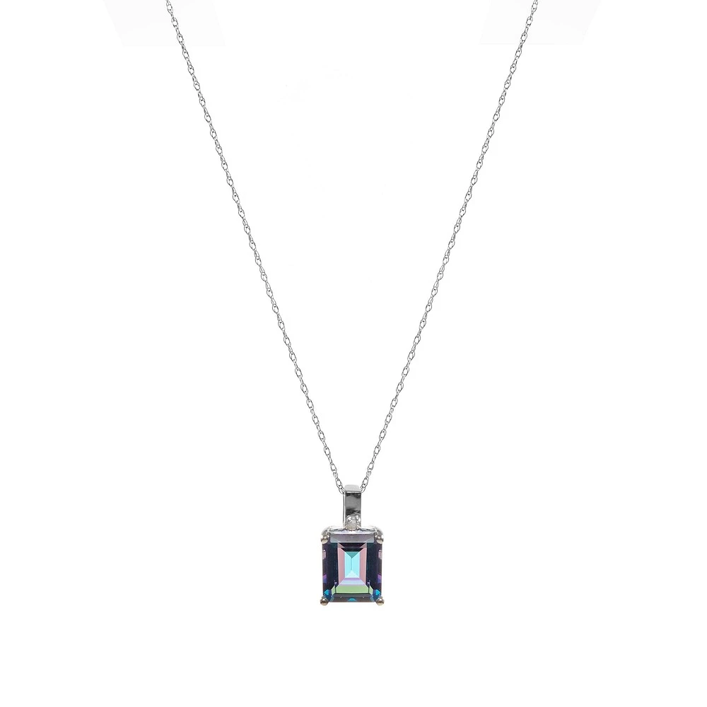 Pendentif femme avec chaîne 18