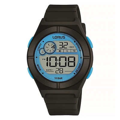 Montre pour enfants avec chiffres noirs et verre acrylique bombé | Doucet Latendresse