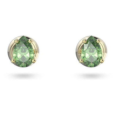 Chroma stud earrings. Color: yellow | Doucet Latendresse