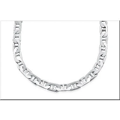 chaine marina 20''. Color: argent | Doucet Latendresse