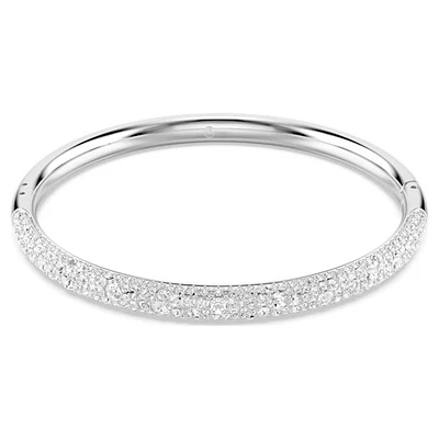 Bracelet SublimaPavé de neige, Blanc, Rhodium. Color: blanc | Doucet Latendresse
