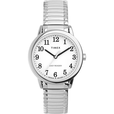 Timex Ladies Easy Reader Silver Stainless Steel Bracelet | Doucet Latendresse