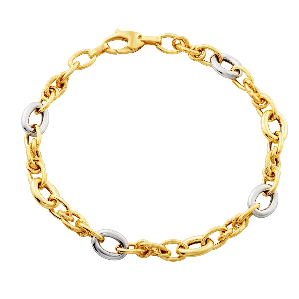 Bracelet en or 2 tons 7.5