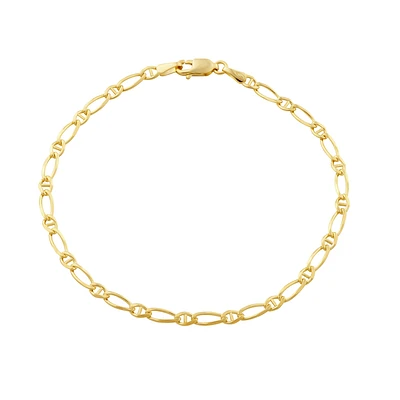 Figarucci bracelet in 10k gold. Color: yellow | Doucet Latendresse