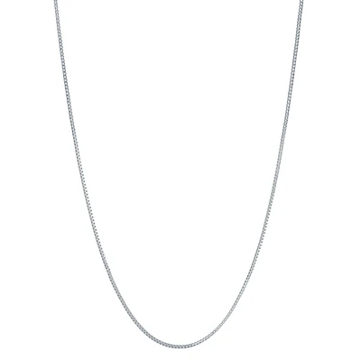 1mm Stainless Steel Box Chain Necklace – 18