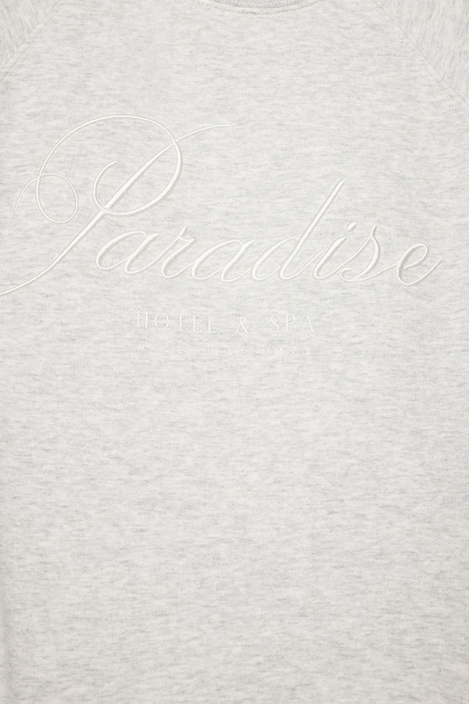 French Terry Graphic Sweatshirt