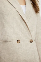 Noa Oversized Linen Blazer