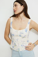 Embroidered Tank Top