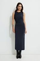 Draped Sculpt Maxi Dress