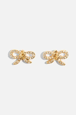 Boucles d’oreilles en pierres en forme de boucle