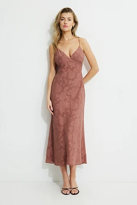 Robe maxi fleuri Sage
