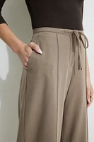 Drawstring Wide Leg Pants