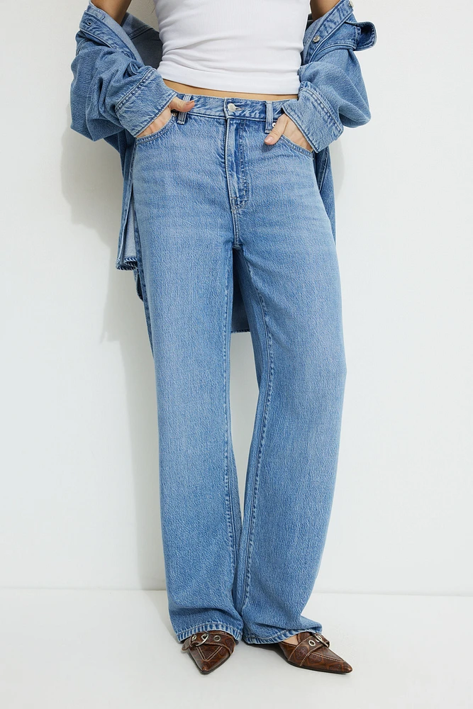 Sydney Mid Rise Baggy Fit Tencel™ Jeans