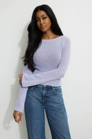 Carlina Crocheted Sweater