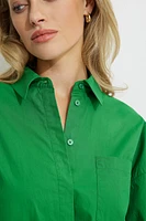 Chemise ample en popeline Monroe