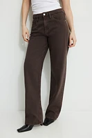 Mika Mid Rise Relaxed Straight Leg Jeans