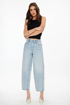 Blair High Rise Barrel Leg Jeans