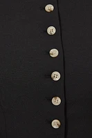 Round Neck Flyaway Vest