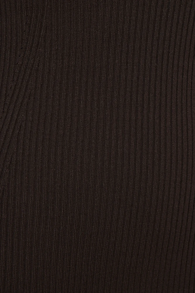 Minirobe polo en tricot côtel