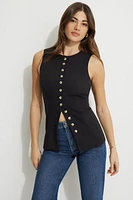 Round Neck Flyaway Vest
