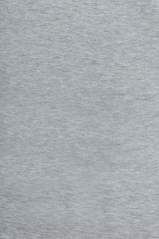 Draped Long Sleeve T Shirt