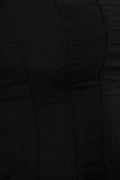 Amelie Balloon Sleeve Mini Dress