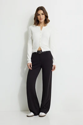 Pantalon Anywear à jambe droite en scuba