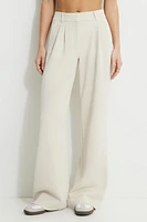 Pantalon à jambe large délavé Anywear en scuba