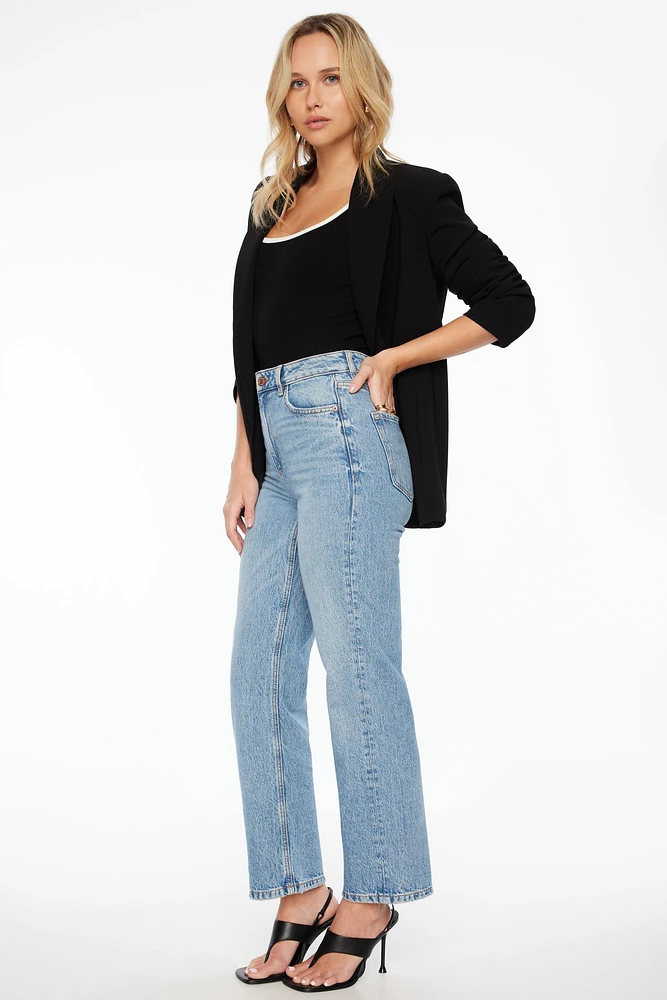 Camisole côtelée à encolure échancrée Tayla