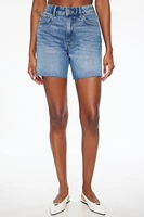 Short en denim A coupe Heidi