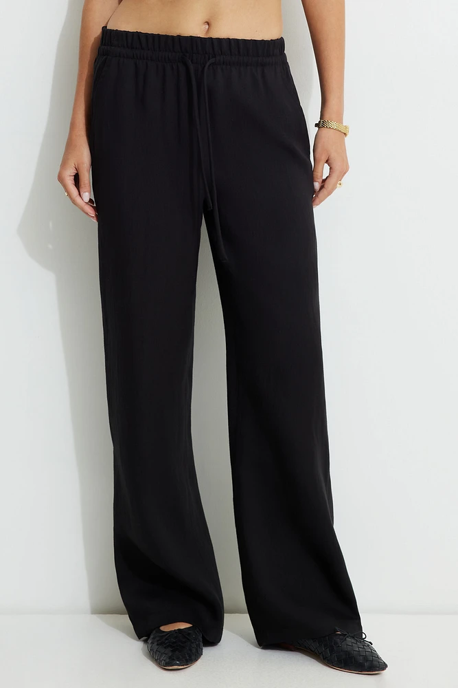 Pantalon à enfiler jambe droite Blake