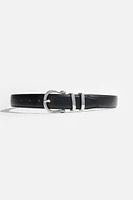 Ceinture en faux cuir classique