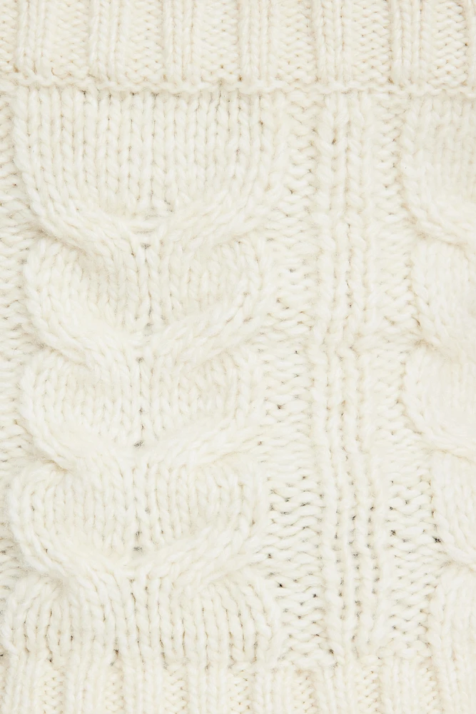 Cable Knit Halter Top