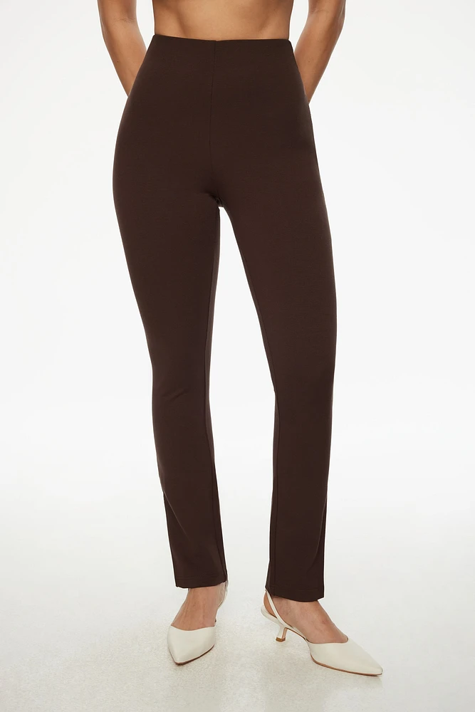 Pantalon ajusté à fermetures éclair