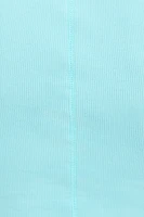 Camisole côtelée à col échancr