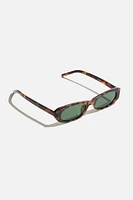 Super Slim Oval Sunglasses