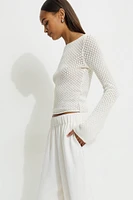 Chandail crocheté Carlina