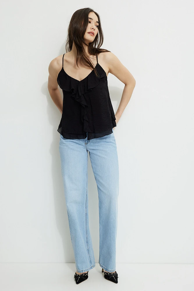 Clover Ruffled Cami Top