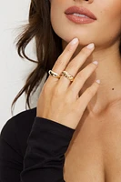 2-Pack Dome Rings