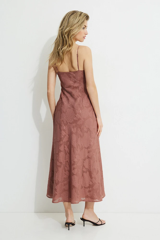 Sage Floral Maxi Dress