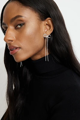 Boucles d’oreilles pendantes en forme de boucle