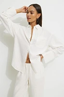 Chemise ample en lin Monroe