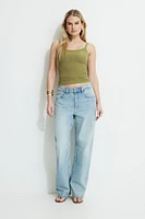 Variegated Rib Cami Top