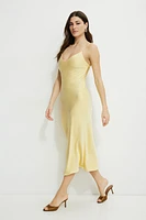 Robe maxi à col en V Aimee