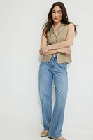 Shirt Collar Vest