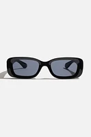 Lunettes de soleil rectangulaires rétro